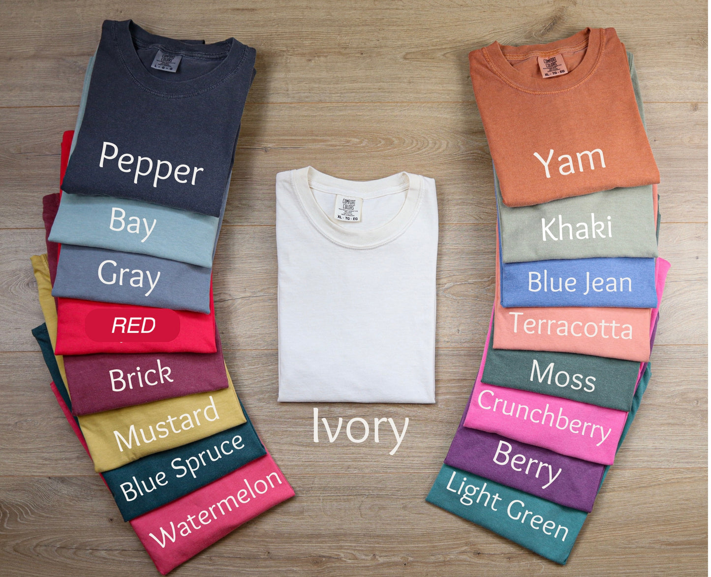 Feeling Berry Good Strawberry Embroidery Comfort Color T-Shirt