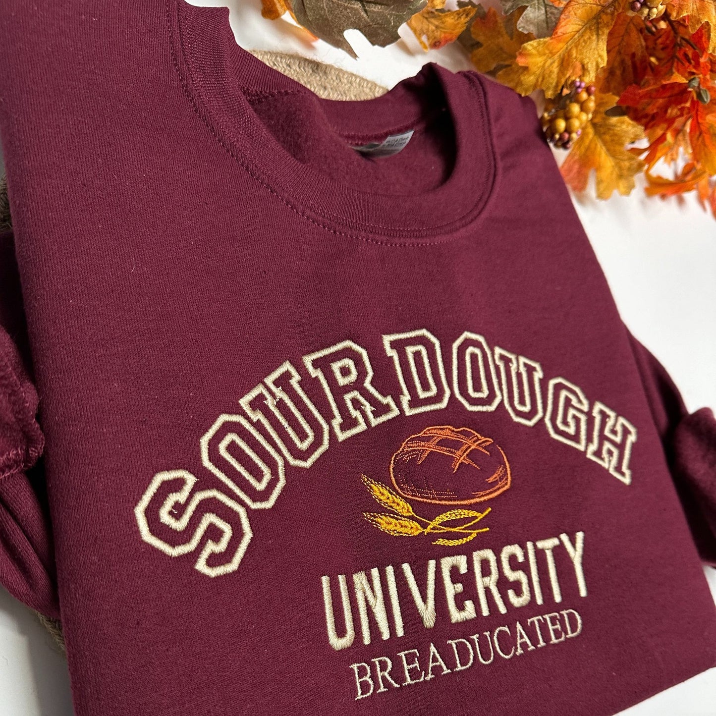 Sourdough University Embroidered Sweatshirt