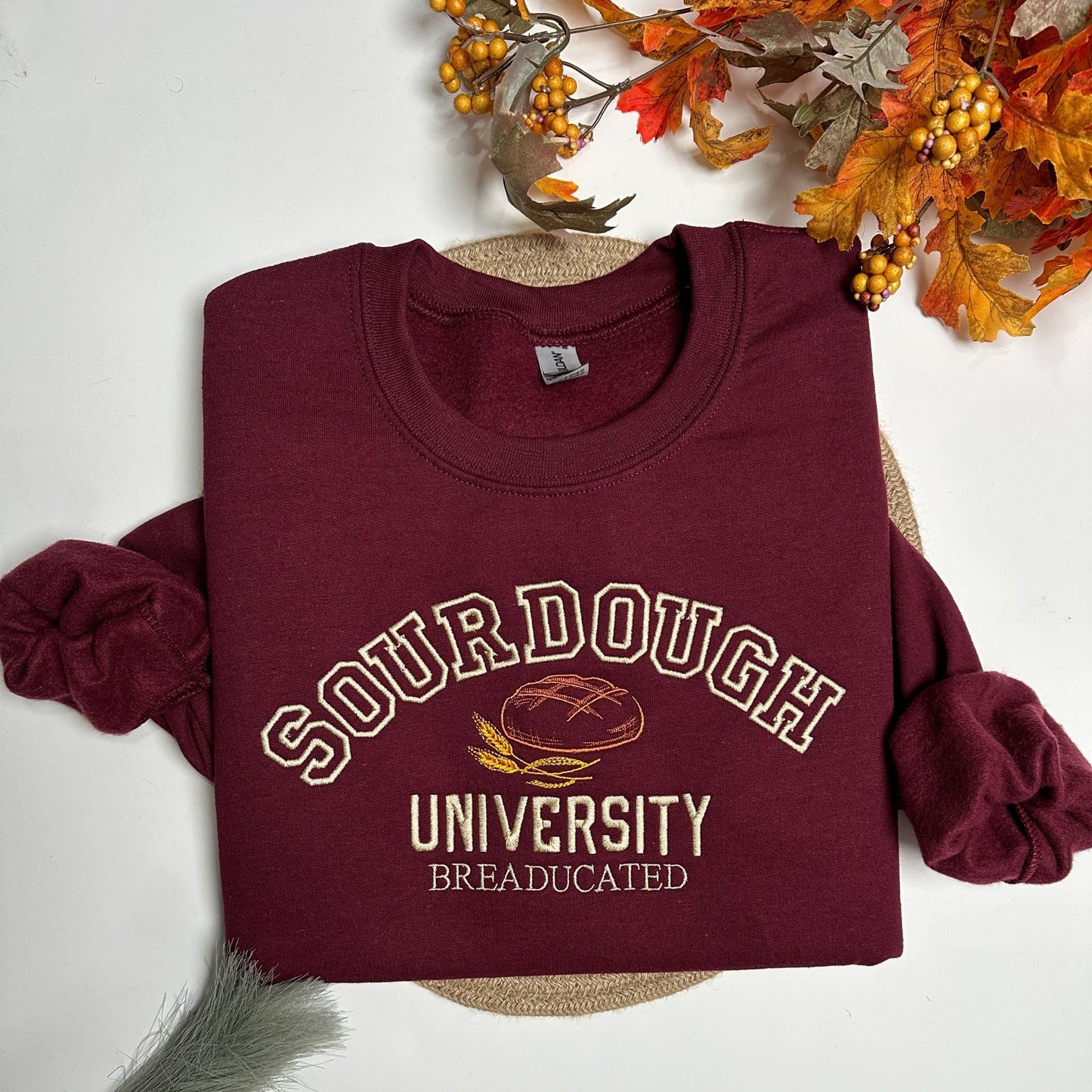 Sourdough University Embroidered Sweatshirt