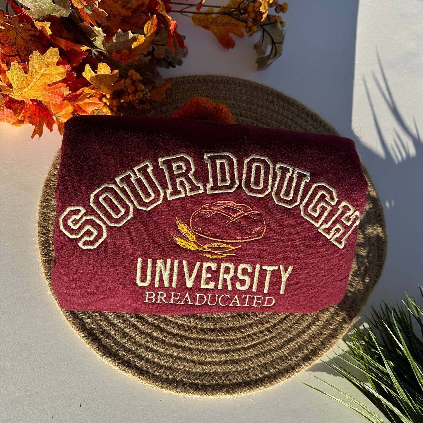 Sourdough University Embroidered Sweatshirt