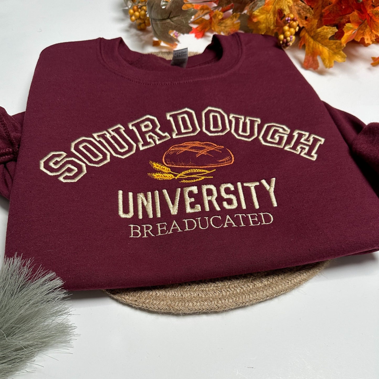 Sourdough University Embroidered Sweatshirt