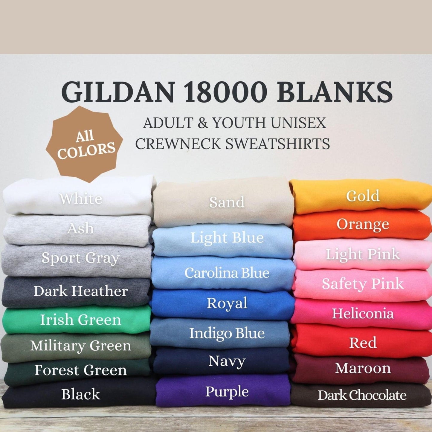 Custom Puff Embroidery Unisex Crewneck Sweatshirt Customizable 3D Lettering Personalized Raised Text Name Logo Gift Embroidery On Sleeve