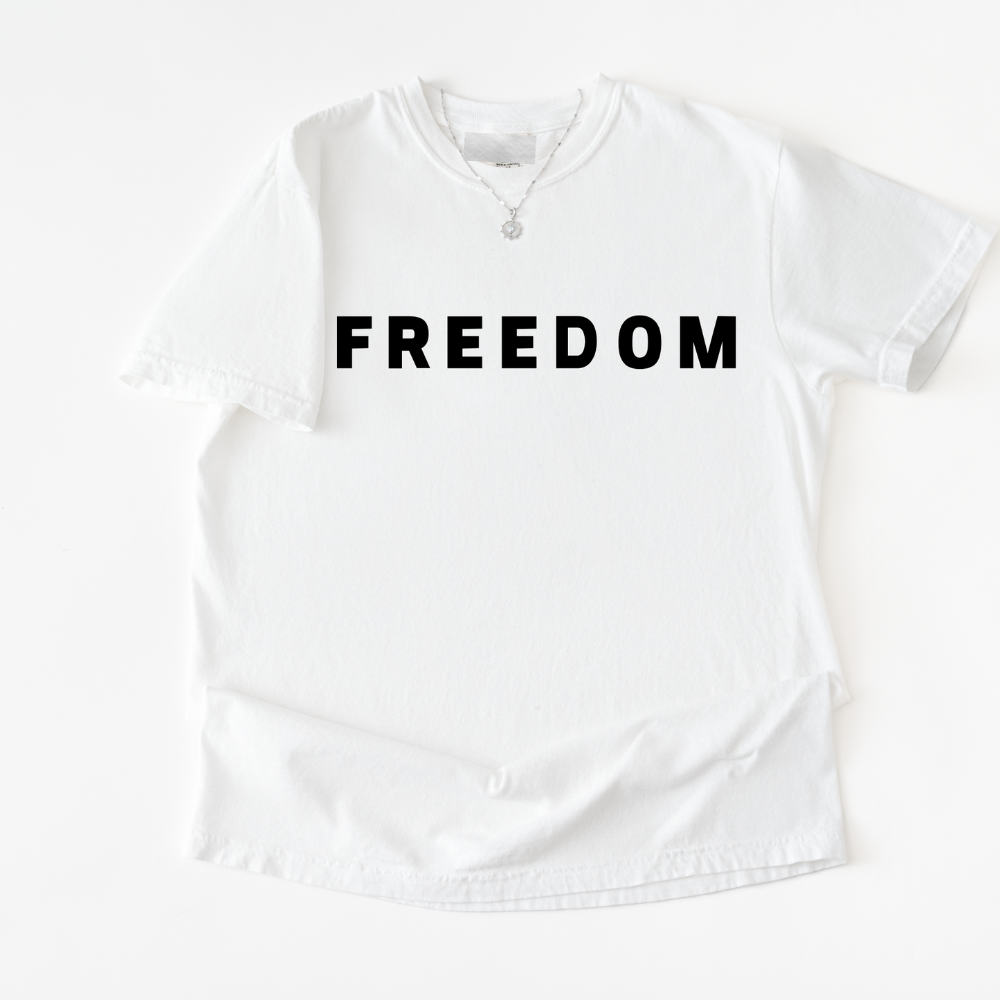 Freedom Charlie Kirk Comfort Colors Tshirt, Vintage Freedom Graphic T-Shirt, Bold Patriot Statement Tee, Memorial Tribute Style Unisex Shirt