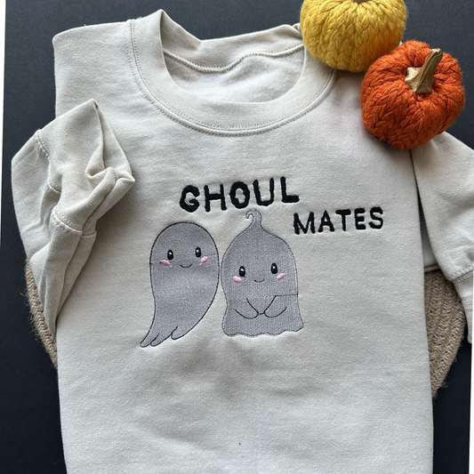 Spooky Season Ghoul Mates Ghost Halloween Crewneck sweatshirt