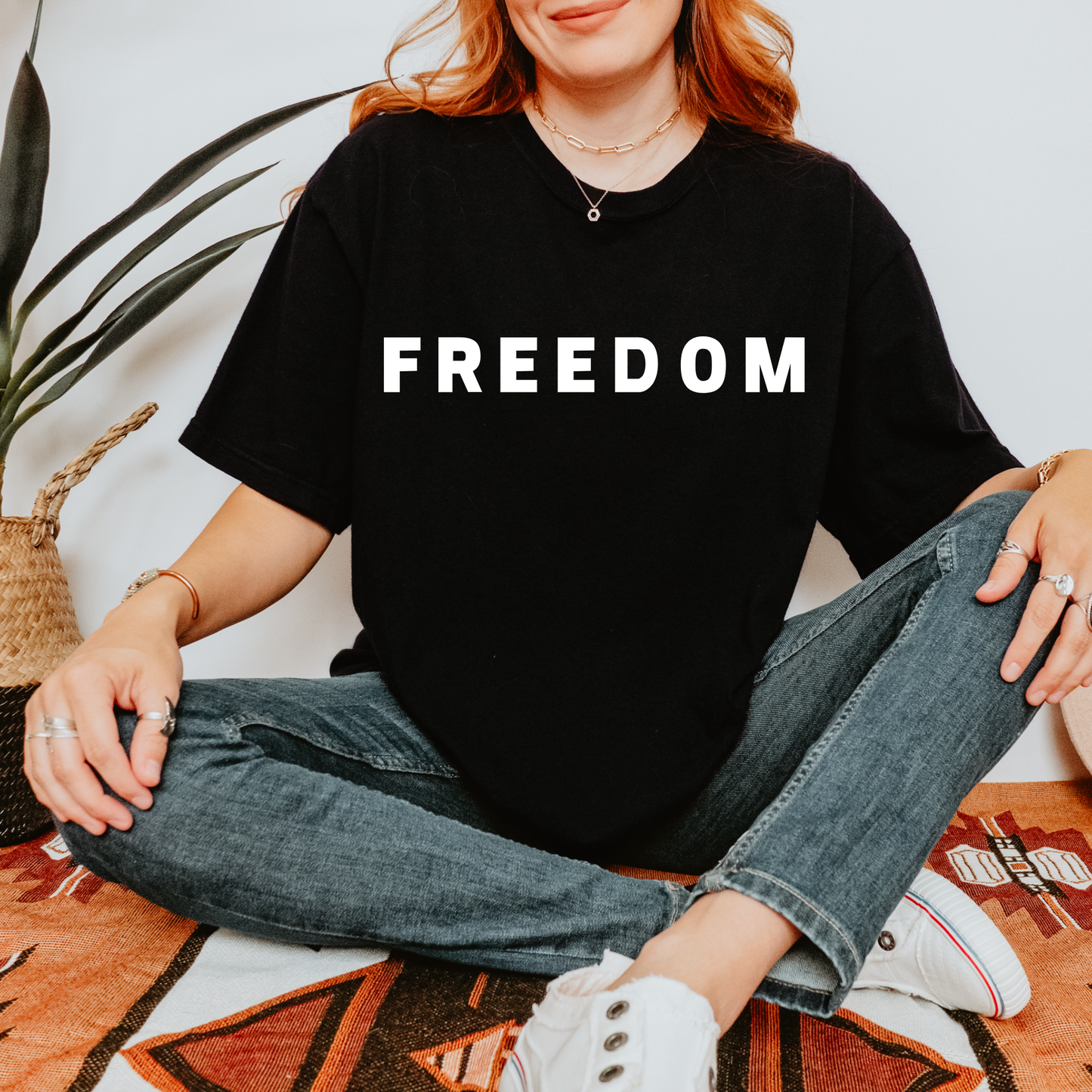 Freedom Charlie Kirk Comfort Colors Tshirt, Vintage Freedom Graphic T-Shirt, Bold Patriot Statement Tee, Memorial Tribute Style Unisex Shirt