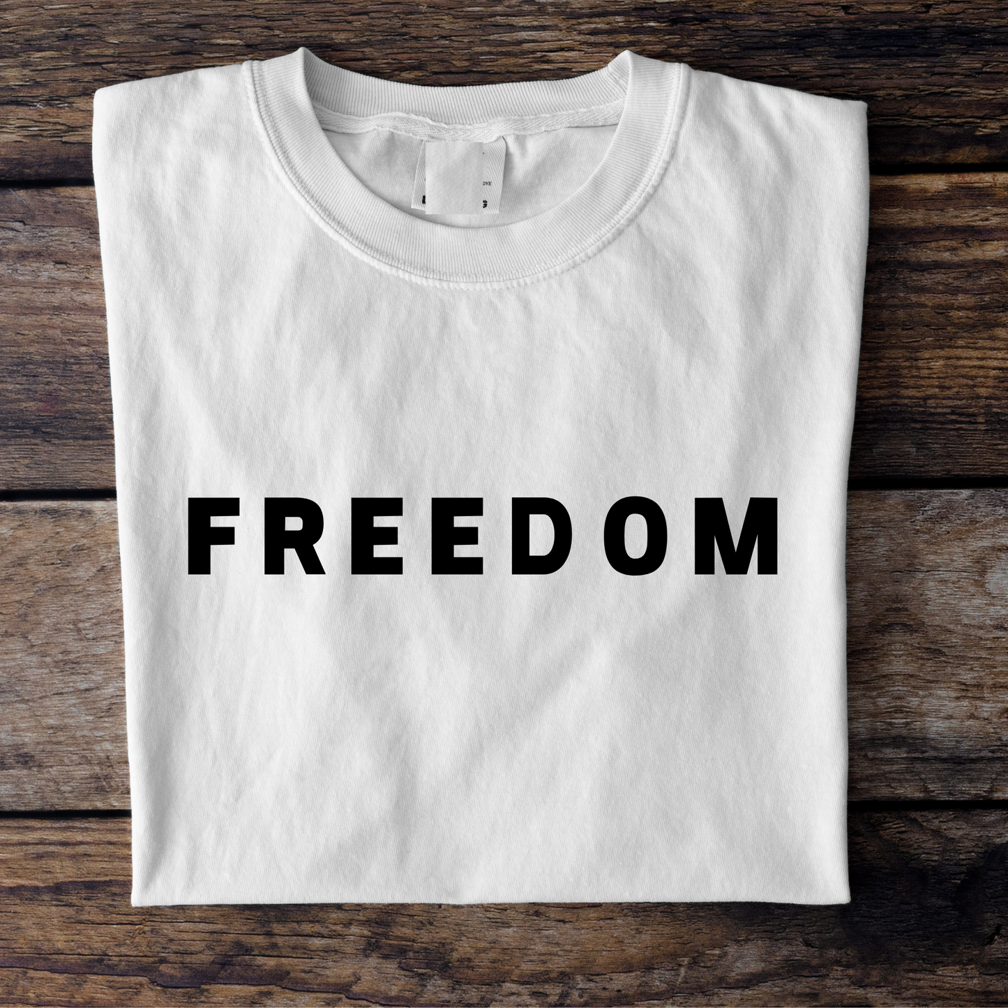 Freedom Charlie Kirk Comfort Colors Tshirt, Vintage Freedom Graphic T-Shirt, Bold Patriot Statement Tee, Memorial Tribute Style Unisex Shirt