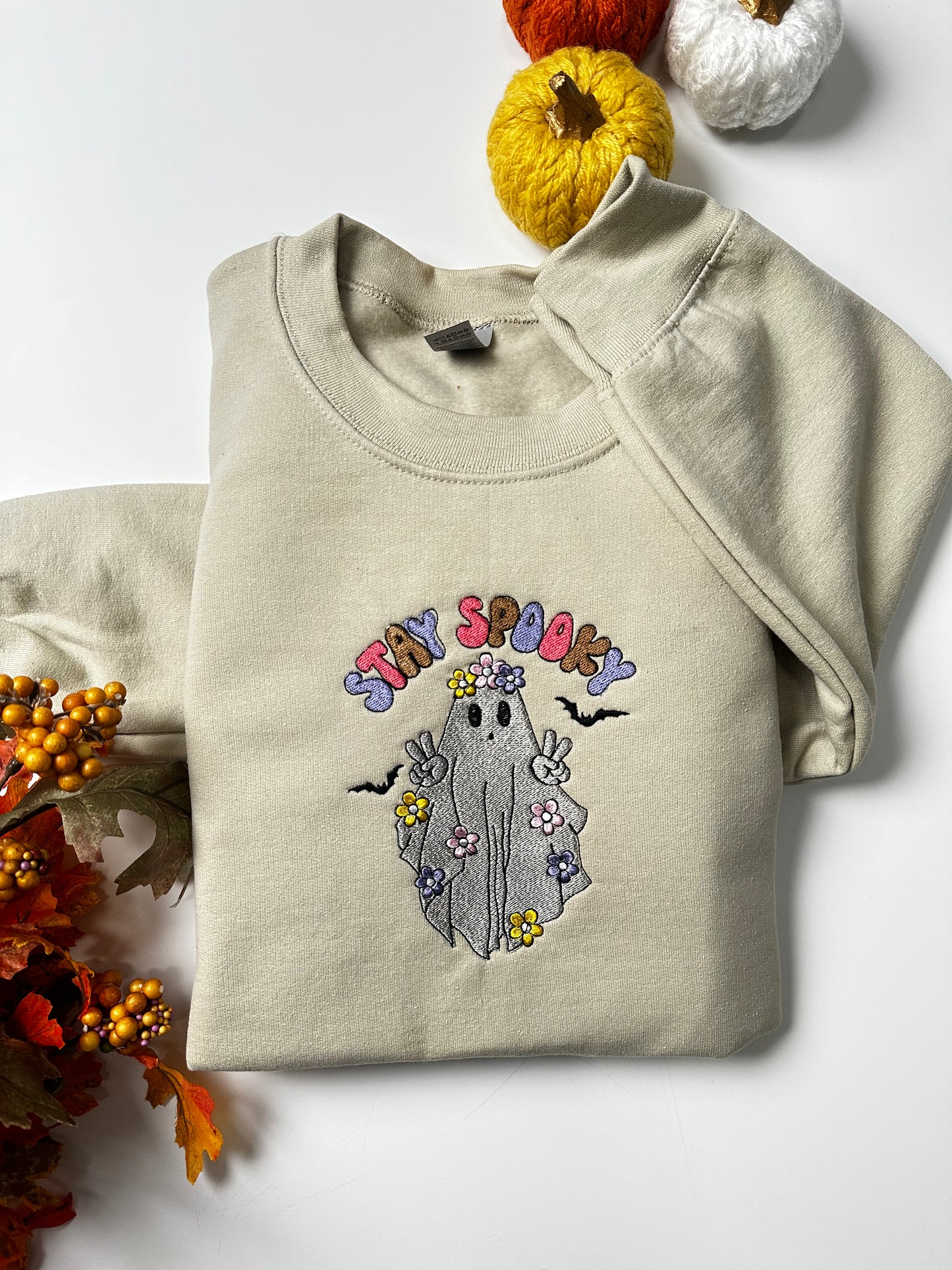 Stay Spooky Hippie Ghoul Halloween Crewneck sweatshirt