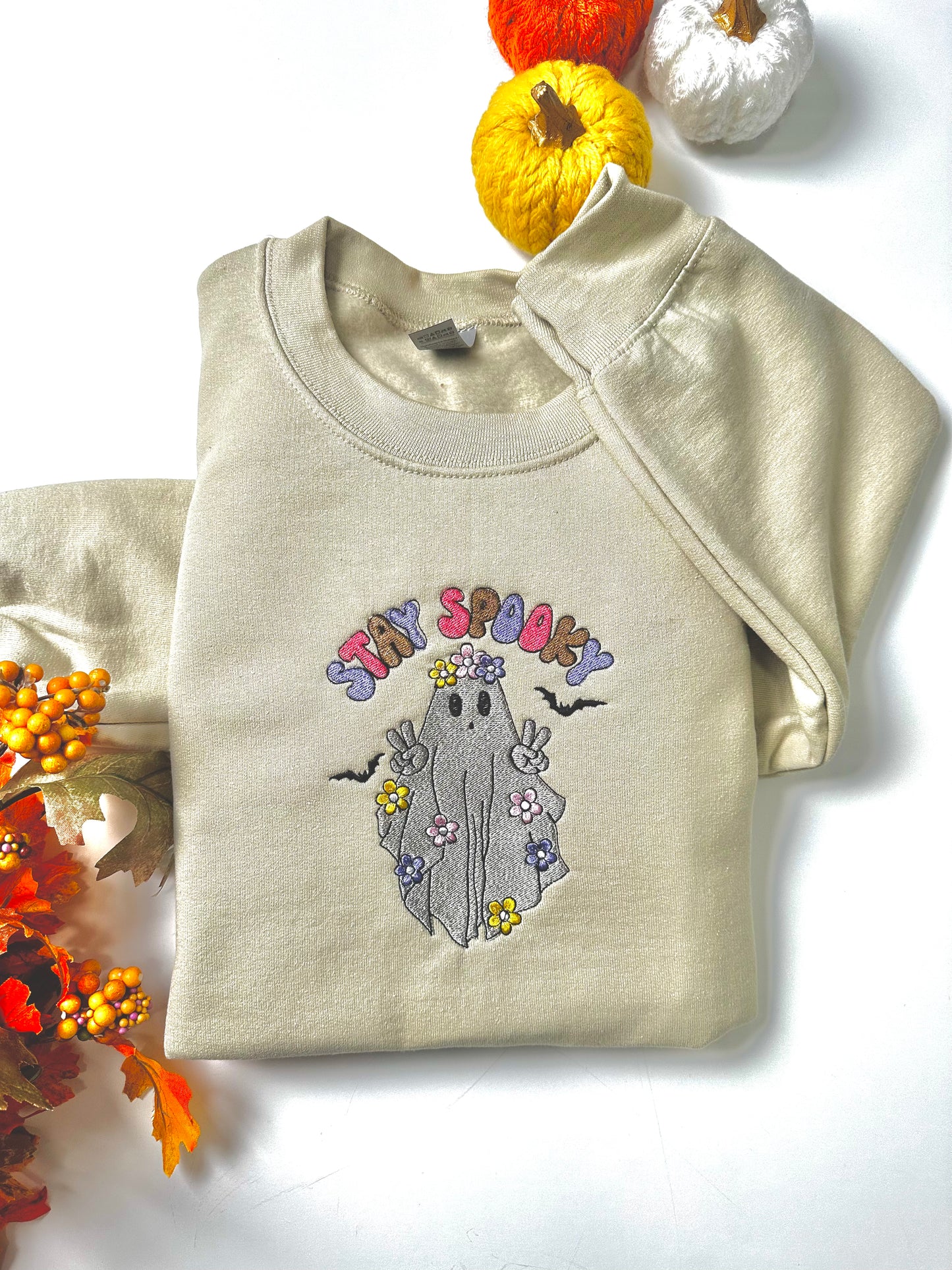 Stay Spooky Hippie Ghoul Halloween Crewneck sweatshirt