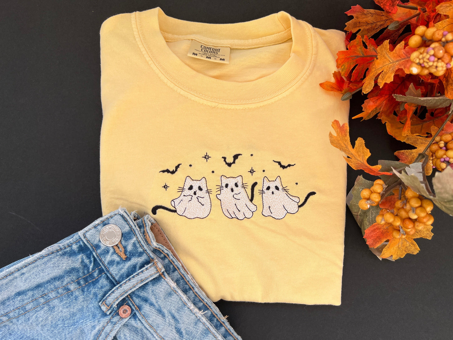 Spooky Cats Halloween T-shirt