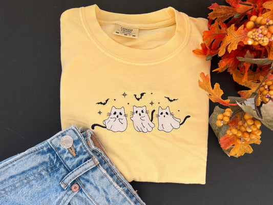 Spooky Cats Halloween T-shirt