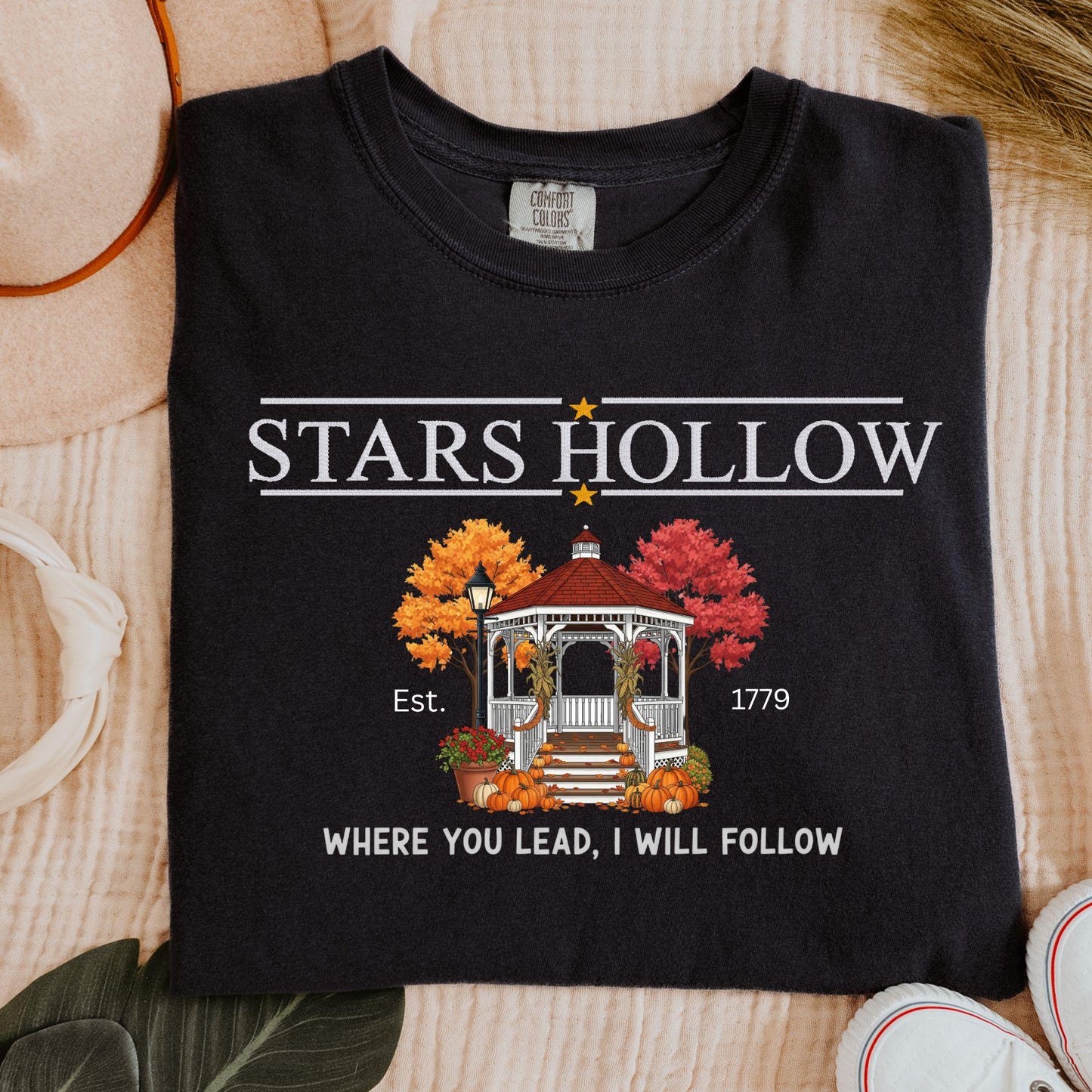 Stars Hollow Connecticut Sweatshirt: Where You Lead I Will Follow Crewneck
