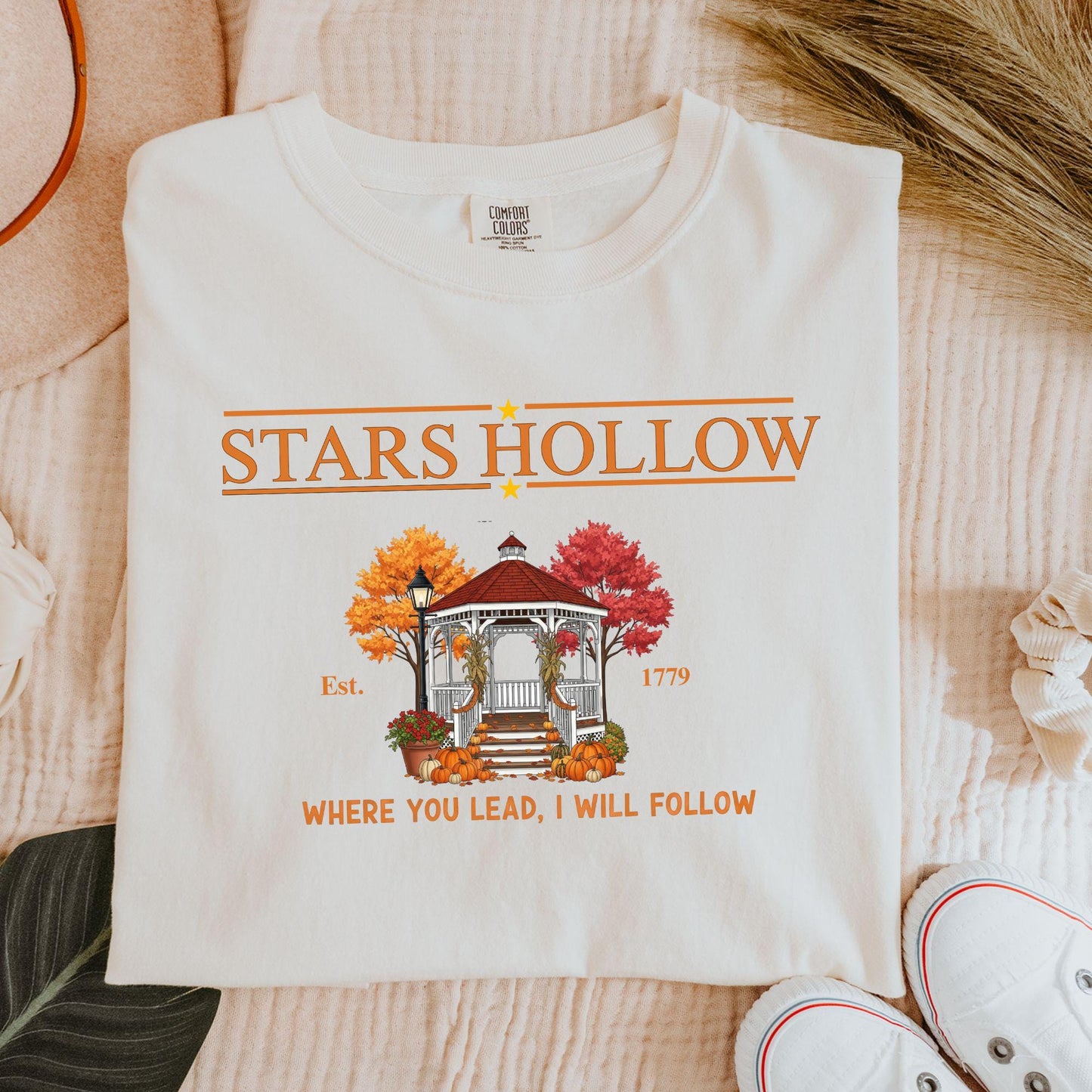 Stars Hollow Connecticut Sweatshirt: Where You Lead I Will Follow Crewneck