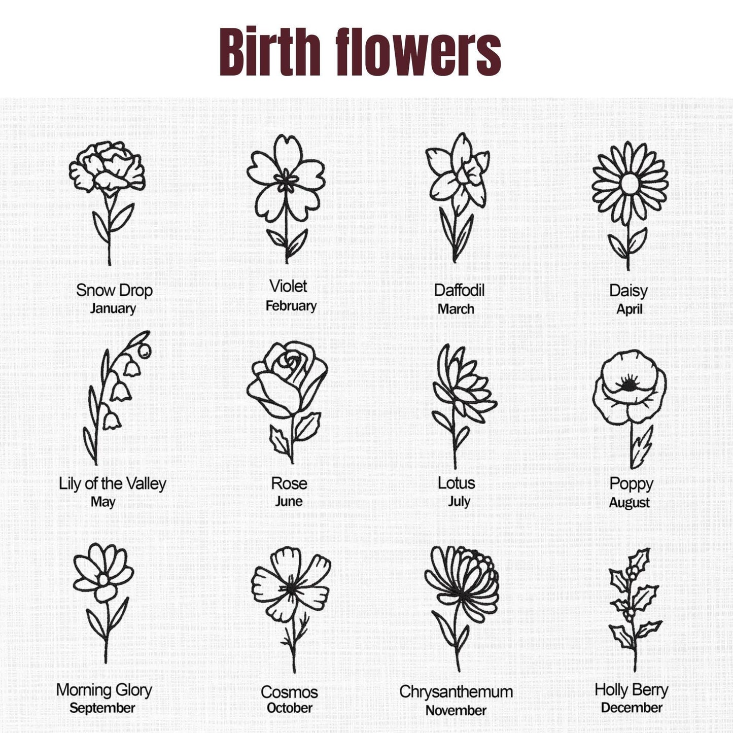 Custom Grandma Embroidered Sweatshirt Kids Name On Sleeve, Mama Est Year Sweater, Grandma Shirt with Date, Gift for New Mom Mothers Day Gift